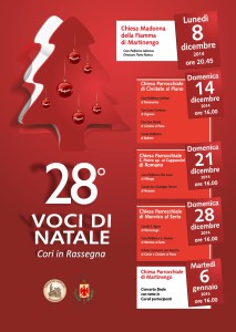 28° Rassegna Voci di Natale, tappa finale a Martinengo