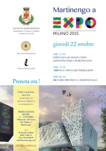 Gita ad Expo @ Piazza Papa Giovanni XXIII | Martinengo | Lombardia | Italia