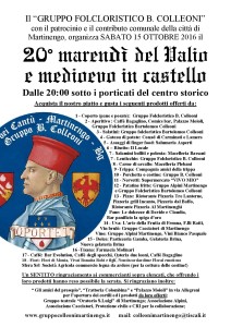 20° marendì del Palio e medioevo in castello @ Centro Storico di Martinengo