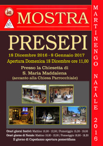 Mostra Presepi @ Chiesetta di Maria Maddalena