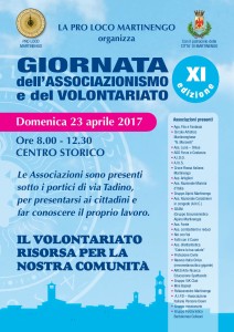 Giornata dell'associazionismo e del volontariato - XI edizione @ Centro Storico