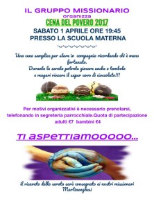 Cena del povero 2017