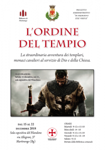Mostra "L'ordine del tempio" @ Sala espositiva del Filandone