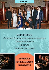 Concerto in onore di S.Agata  @ Chiesa di S.Agata V.M.