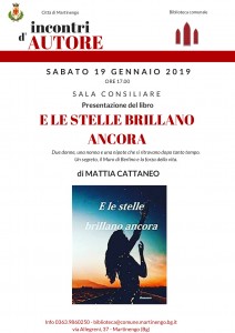 Incontri d'Autore, "E le stelle brillano ancora" @ Sala Consiliare del Filandone