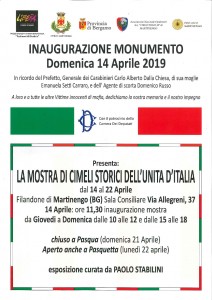 Mostra dei cimeli storici  @ Martinengo, Sala consiliare del Filandone