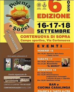Polenta e Sopei @ Cortenuova di Sopra
