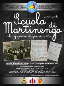 Scuola di Martinengo, dal dopoguerra ai giorni nostri @ Filandone di Martinengo