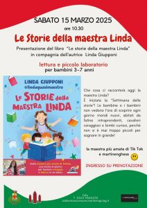 Presentazione del libro "Le storie della maestra Linda" @ Biblioteca Comunale