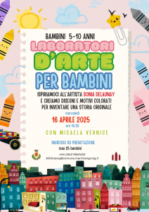 Laboratori d'arte per bambini 5 - 10 anni @ Biblioteca Comunale di Martinengo