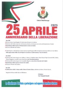 Anniversario della Liberazione 2025 @ Martinengo
