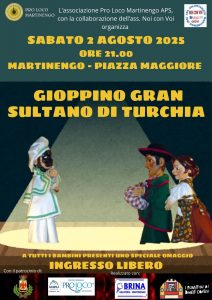 Gioppino gran sultano di Turchia @ Piazza Maggiore, Martinengo