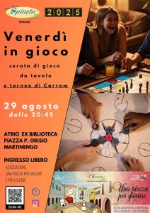 Venerdì in gioco @ Ex Biblioteca, Martinengo