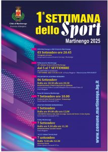 Prima Settimana dello Sport @ Martinengo