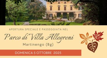 Tinte d’autunno nell’incantevole Parco di Villa Allegreni