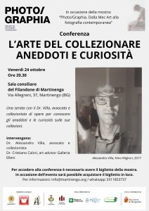 L'arte del collezionare. Aneddoti e curiosità @ Filandone di Martinengo