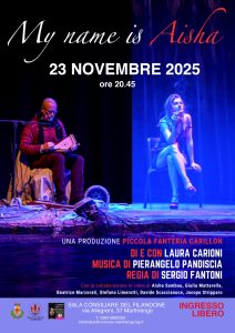 "My name is Aisha" spettacolo teatrale @ Filandone di Martinengo