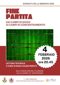 "Fine partita" - lettura teatrale @ Filandone di Martinengo