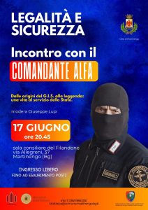 Legalità e sicurezza - Incontro con il Comandante Alfa @ Filandone di Martinengo